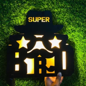 LED Initials | Super Bro