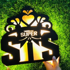 LED initials | Super sis